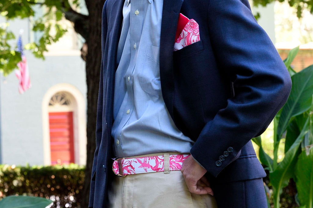 Belt and Pocket Square Combos