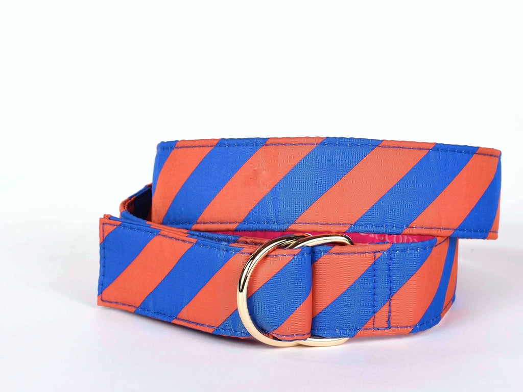 Disorted Belt Not A Crock Diagonal Stripes Belt β DeltaBelt
